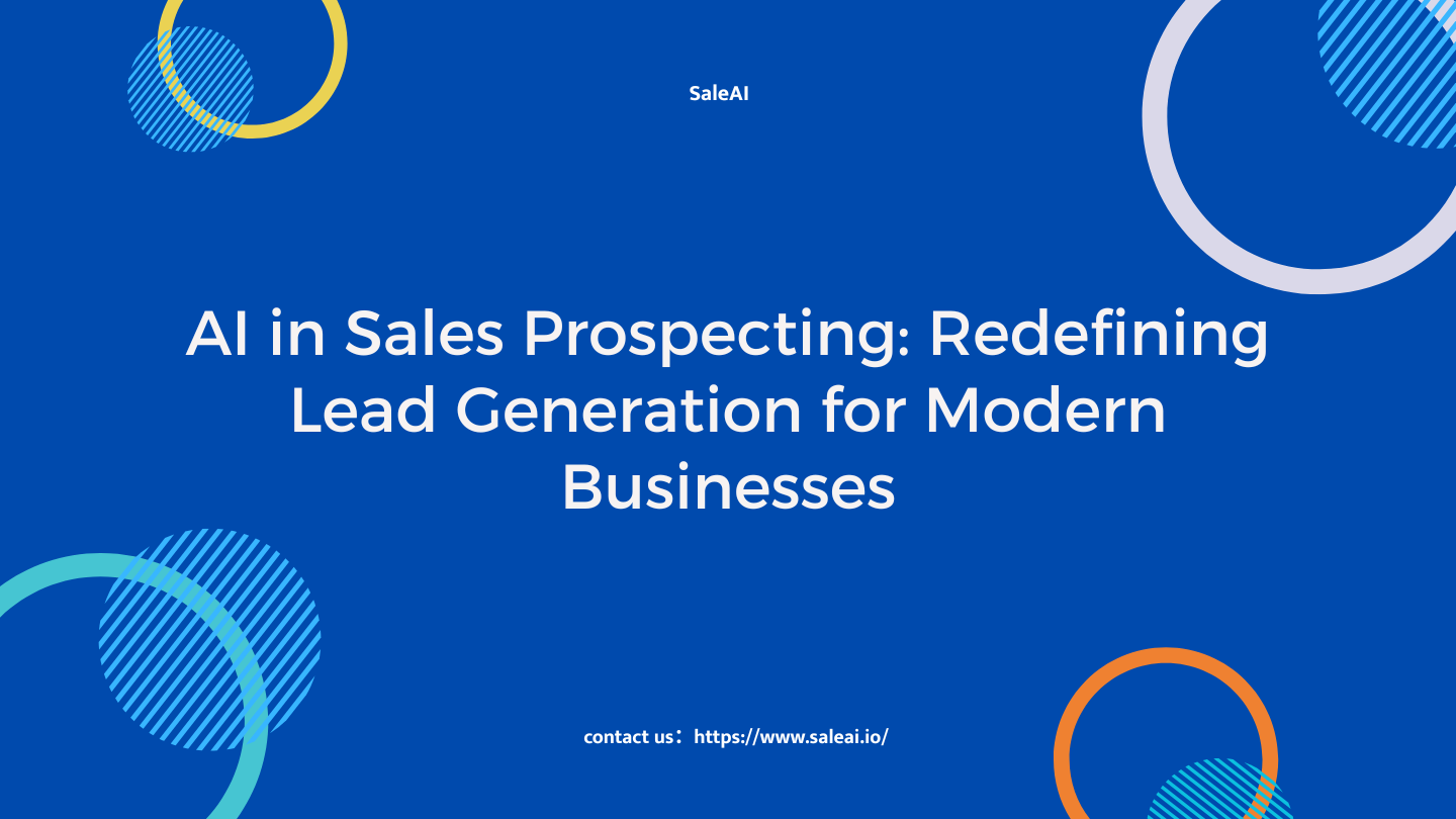 AI en prospección de ventas: generación de leads más inteligente con saleai