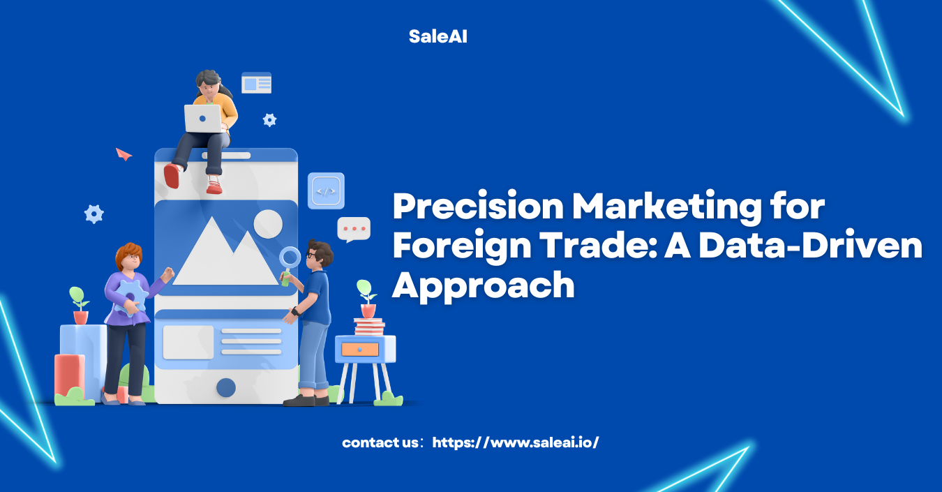 Marketing de precisão para comércio exterior | Estratégias mais inteligentes com Saleai