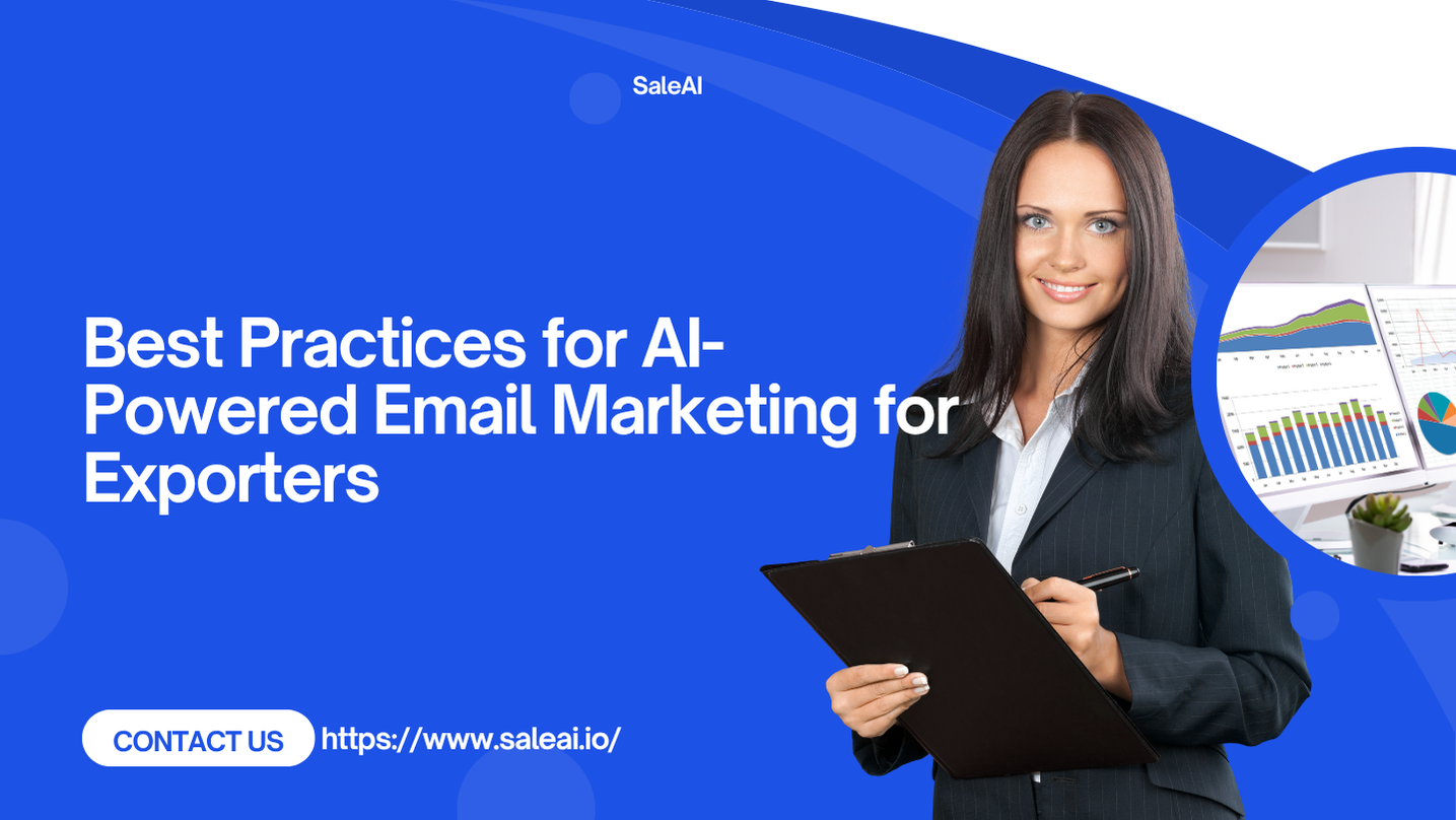 輸出業者向けのAI搭載の電子メールマーケティングのベストプラクティス| saleai