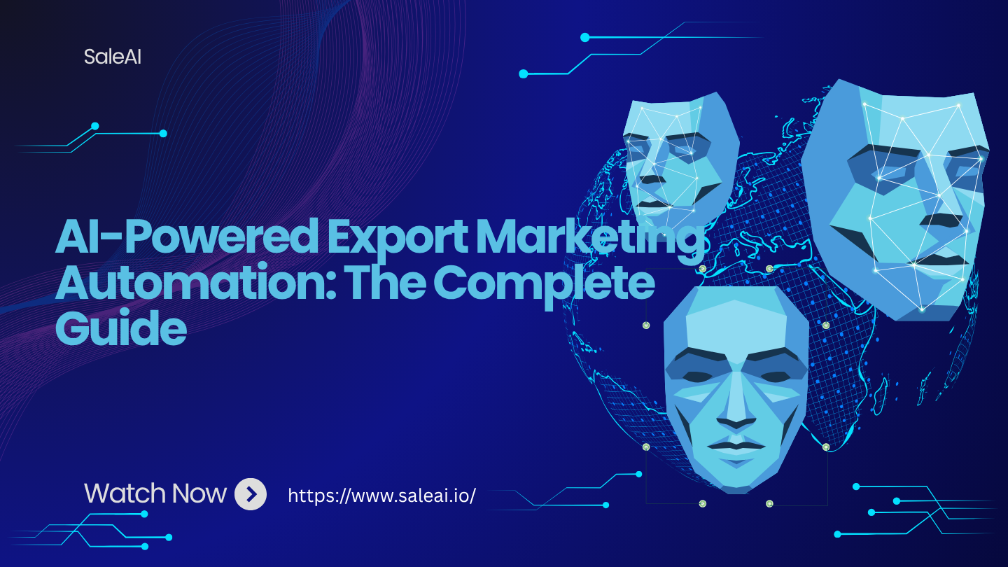 AI-Powered Export Marketing Automation: The Complete Guide | SaleAI