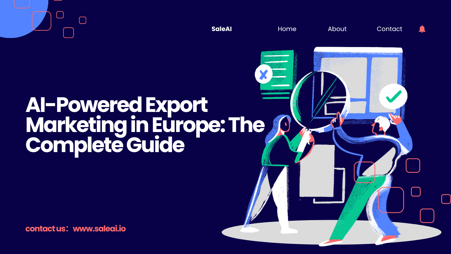 Marketing de exportación con AI en Europa: la guía completa | Saleaí