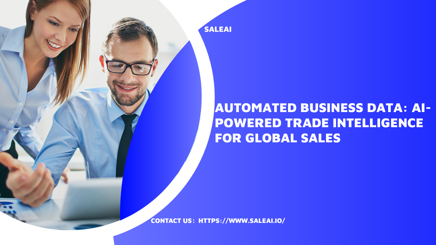 AI Trade Data Platform for Lead Generation & Market Insights