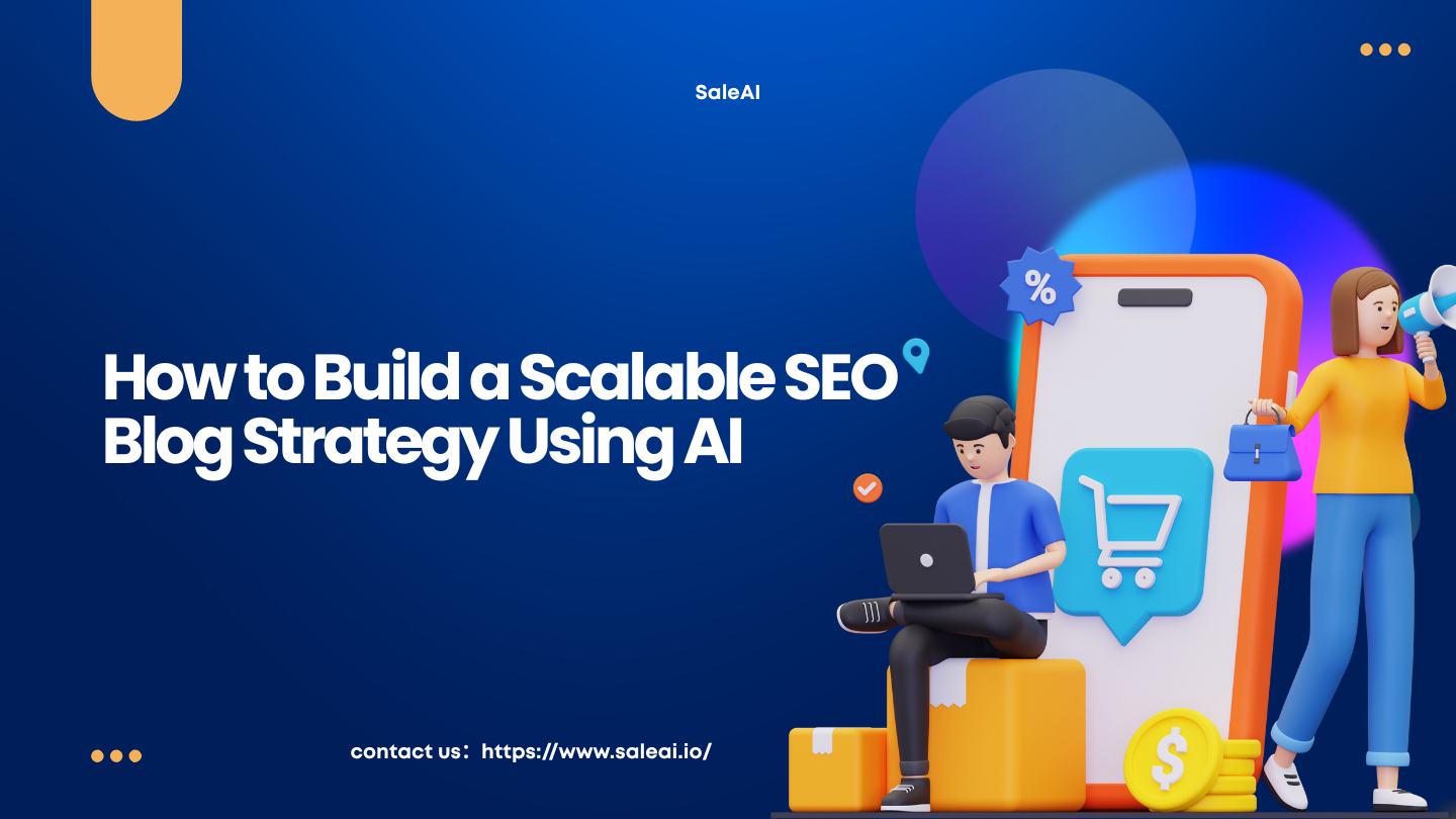 Build a Scalable SEO Blog Strategy with AI | Saleai
