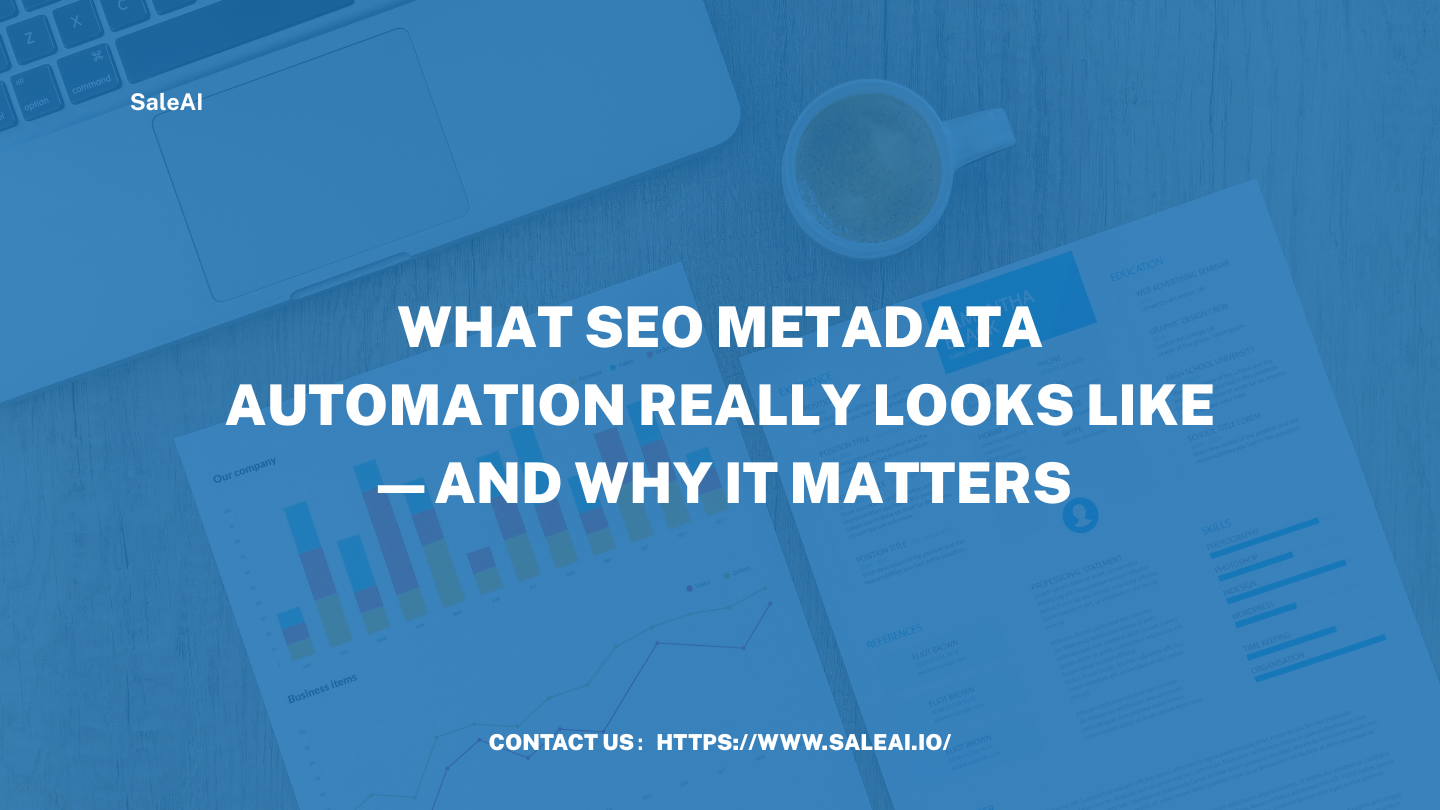Automate Your SEO Metadata with Structured AI Content | SaleAI
