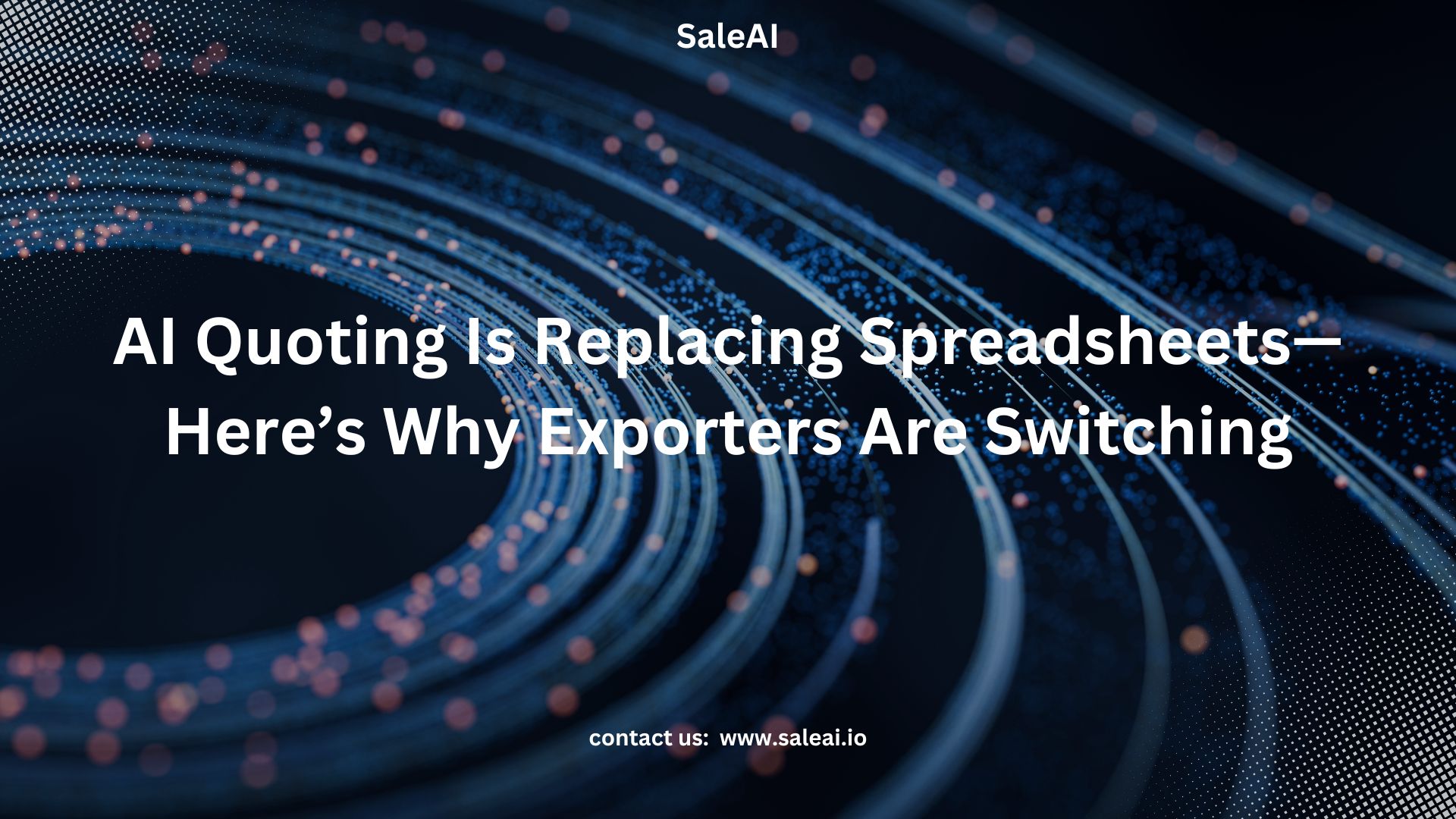 AI Quoting Is Replacing Spreadsheets—Here’s Why Exporters Are Switching AI Quoting Is Replacing Spreadsheets—Here’s Why Exporters Are Switching