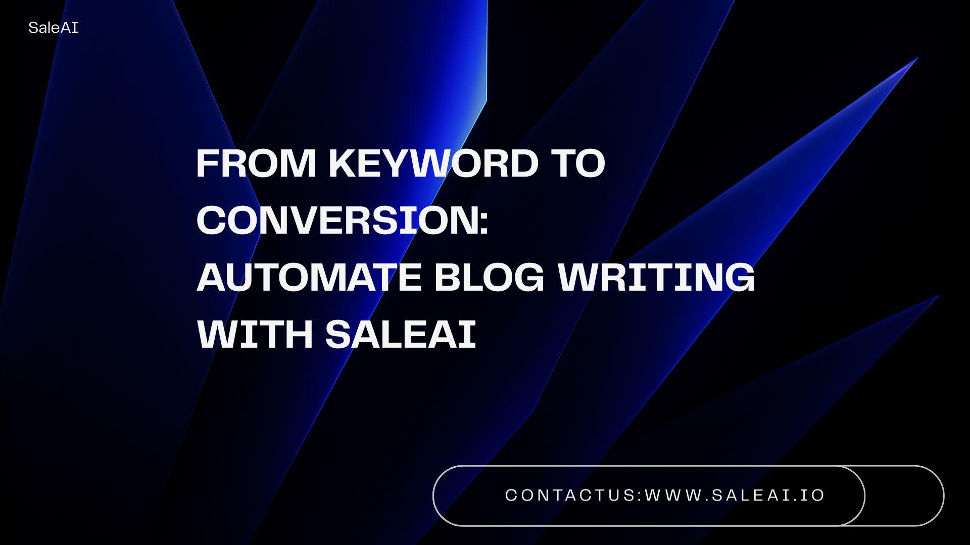 Automate Export Blogs with SaleAI SEO Agent to Boost Traffic