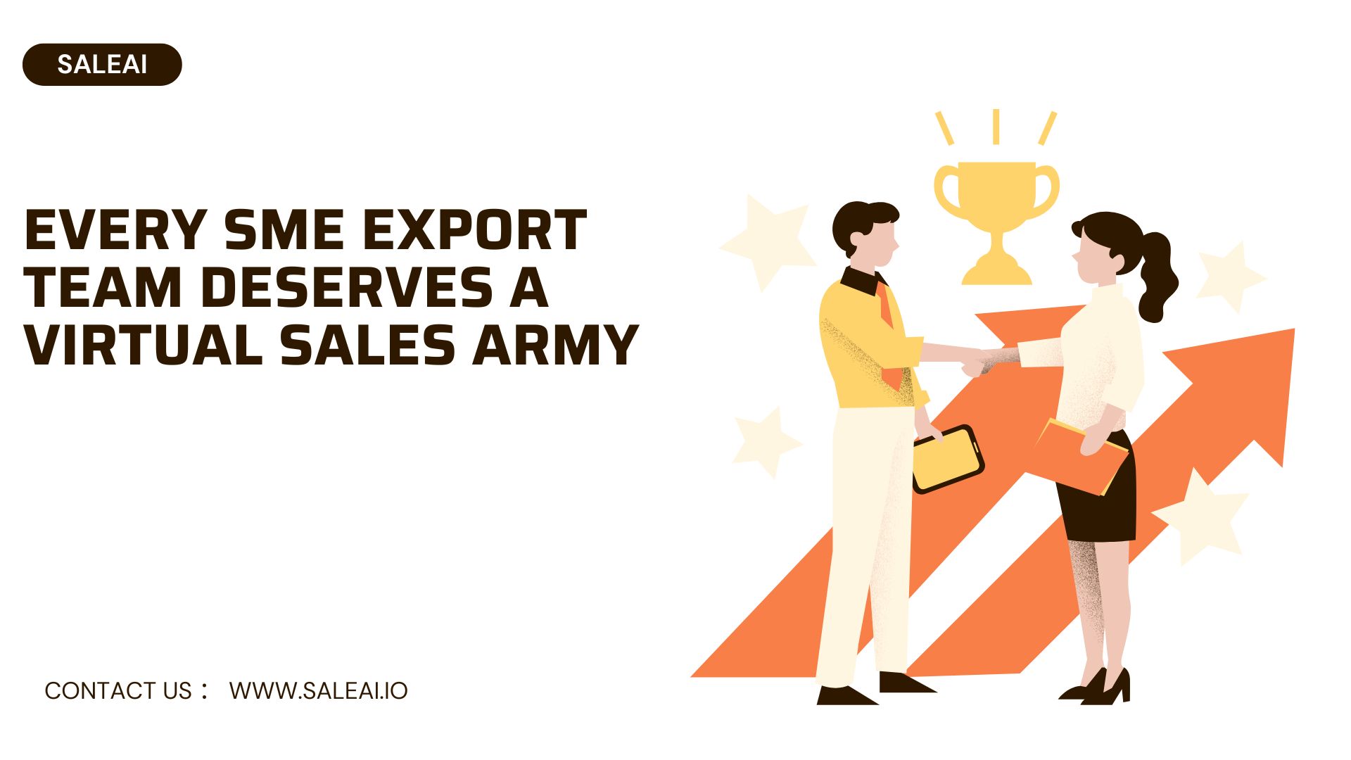 Construa uma equipe de vendas de exportação virtual com ferramentas de salaios