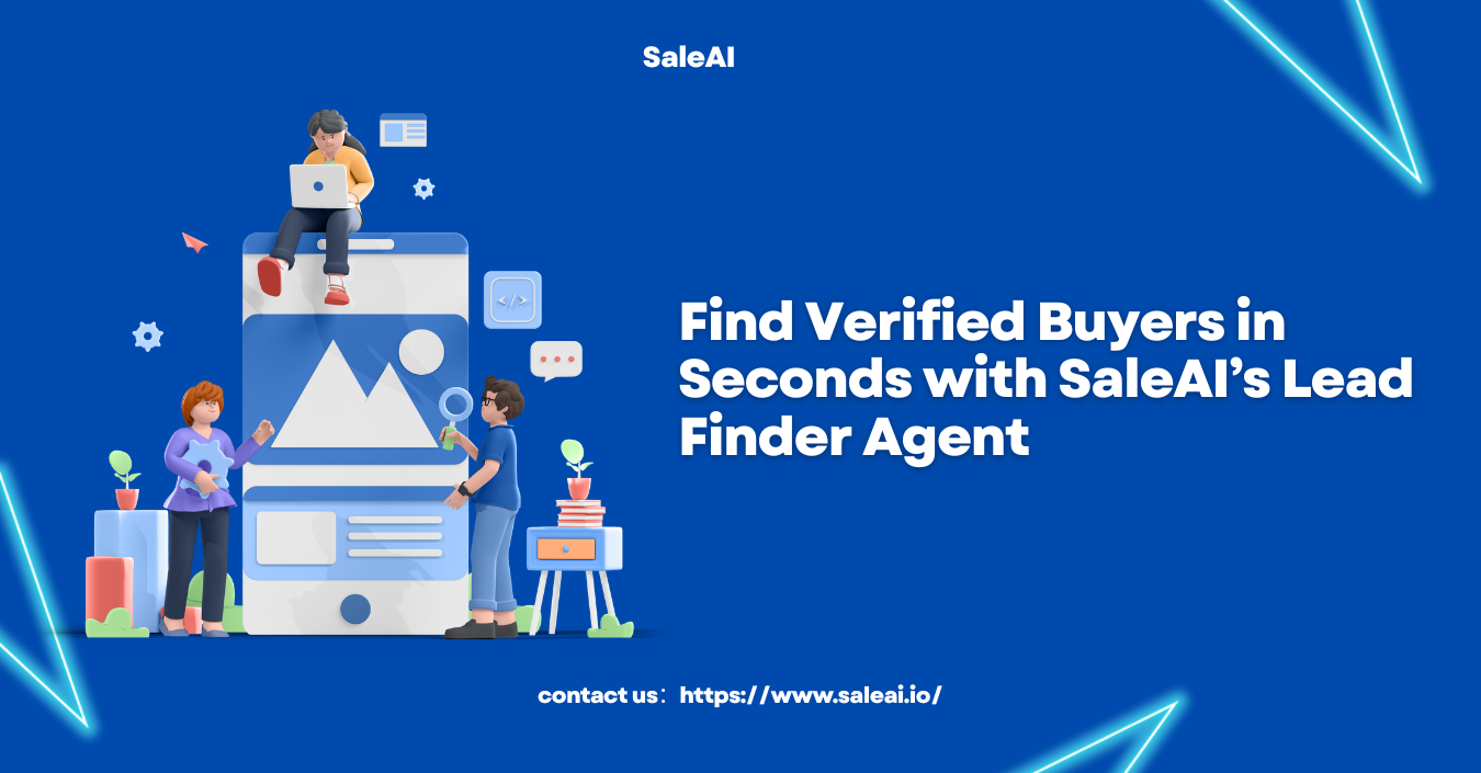 Find Export Buyers Instantly with SaleAI Lead Finder
