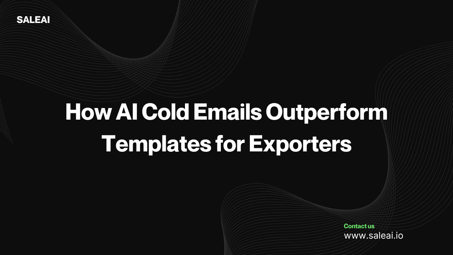 AI vs Email Templates: Better Cold Emails with SaleAI