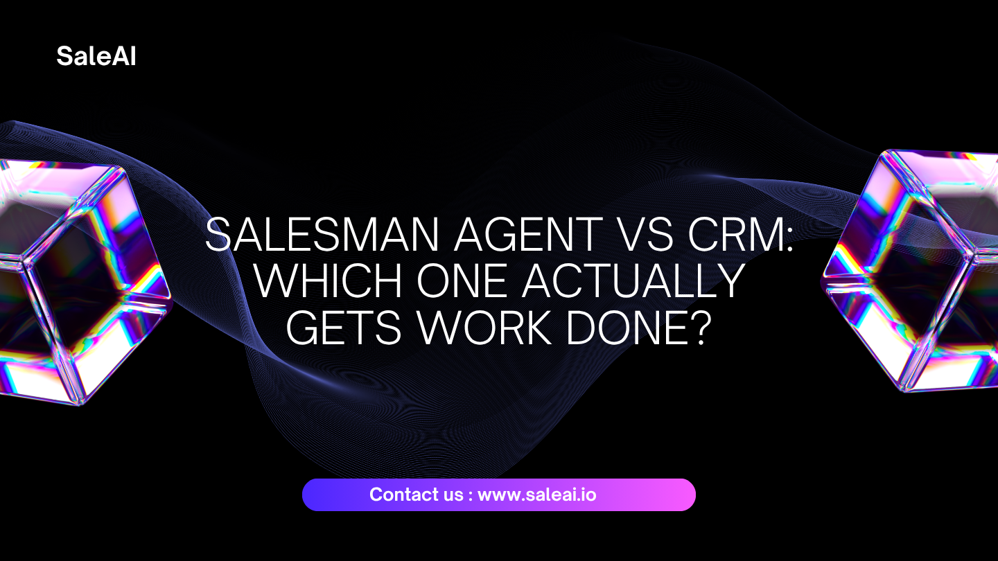 Salesman Agent or CRM? Why Exporters Prefer SaleAI
