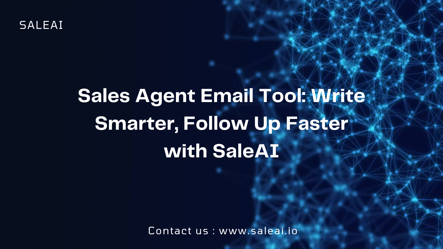 Sales Agent Email Tool: Automate Export Emails with SaleAI