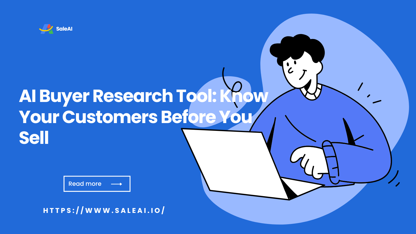 AI Buyer Research Tool | Understand Buyers with SaleAI Agent