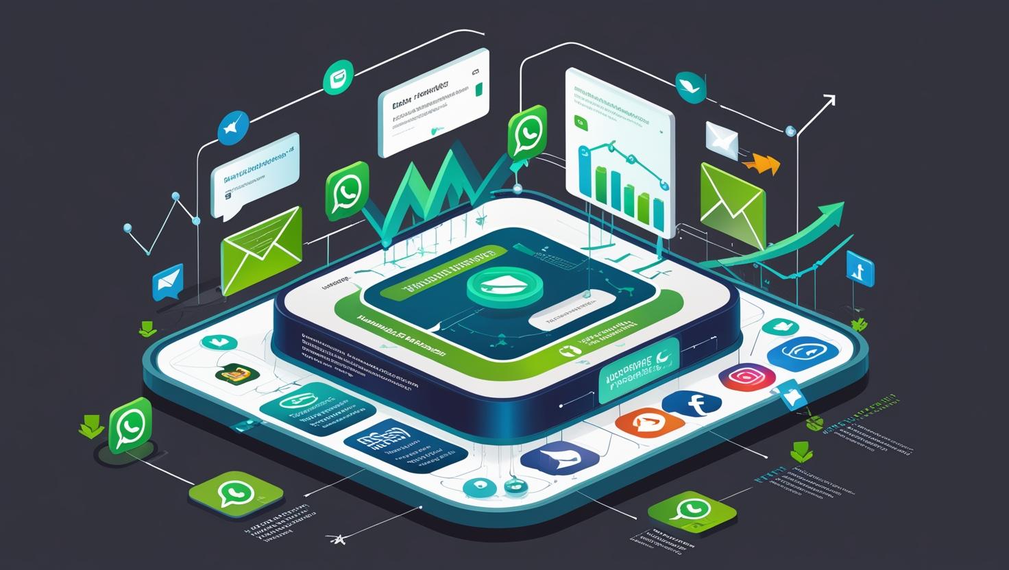 Foreign trade intelligence can connect customer data with automated marketing systems to automate the entire process of mass emailing, targeted WhatsApp reach, and social media messaging.
