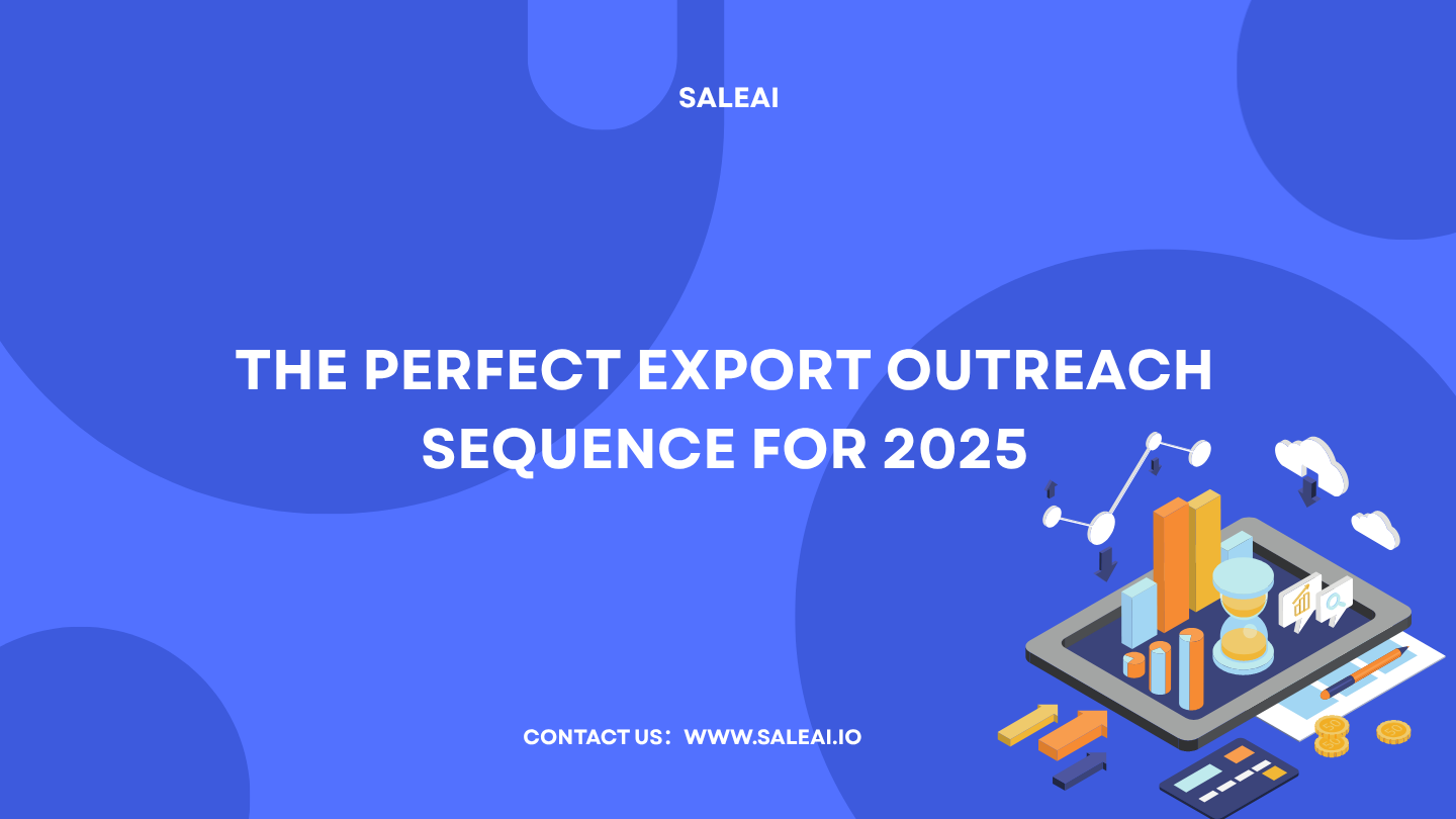 La secuencia ideal de difusión de exportaciones para 2025 | SaleAI