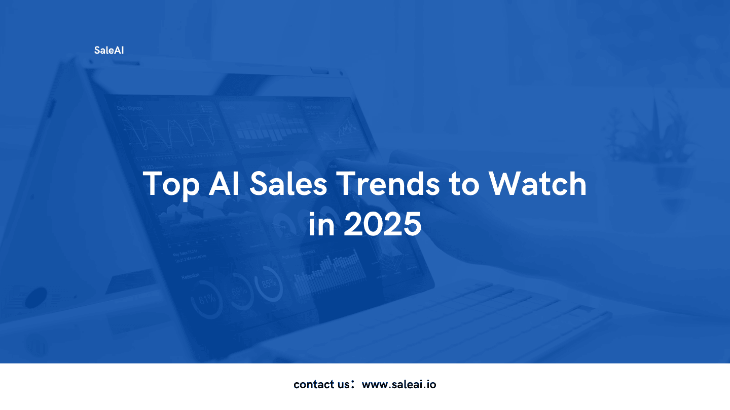 Tendances commerciales de l&#39;IA à surveiller en 2025 | Insights by SaleAI