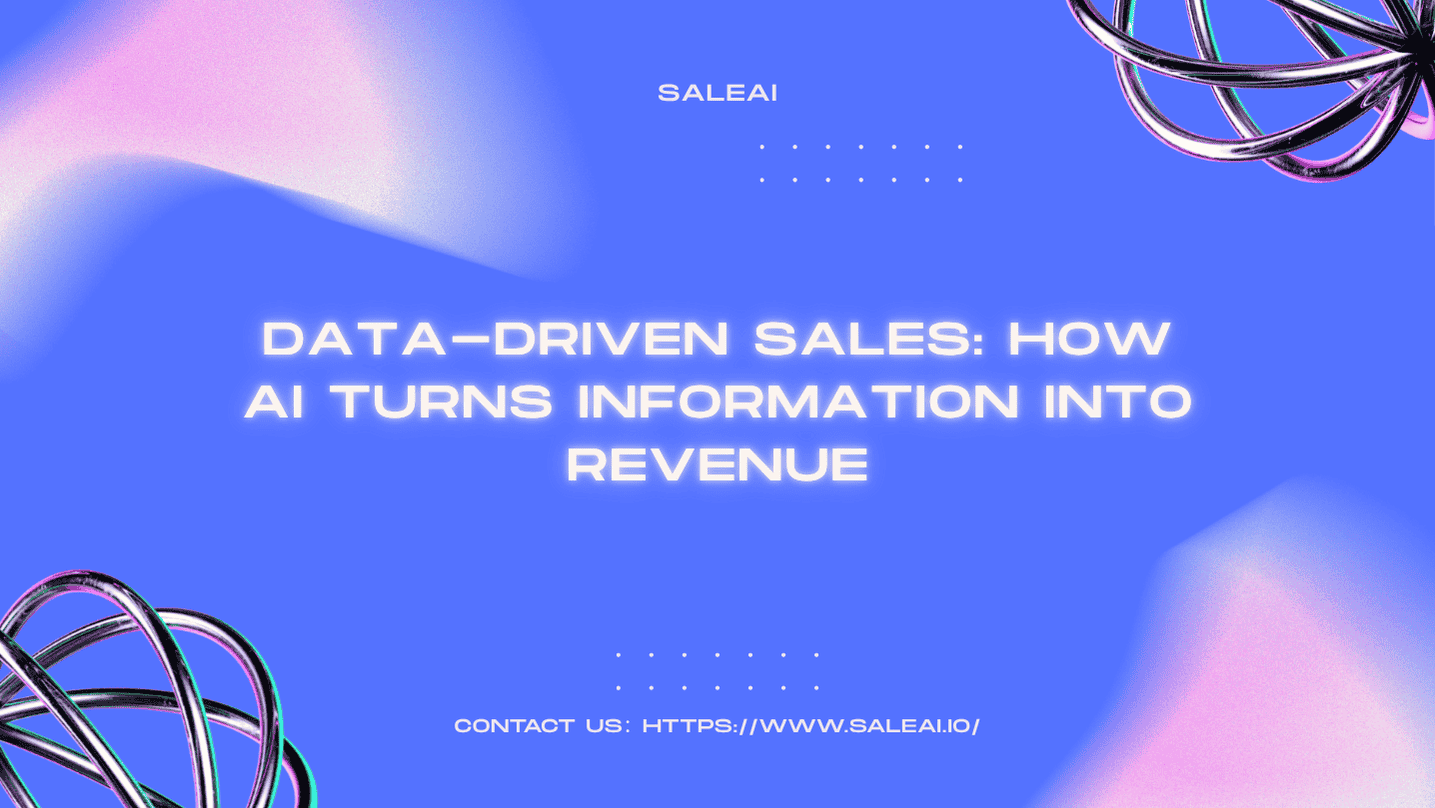 Data-Driven Sales: How AI Turns Information into Revenue