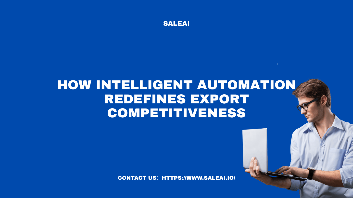 Como a automação inteligente redefine a competitividade das exportações