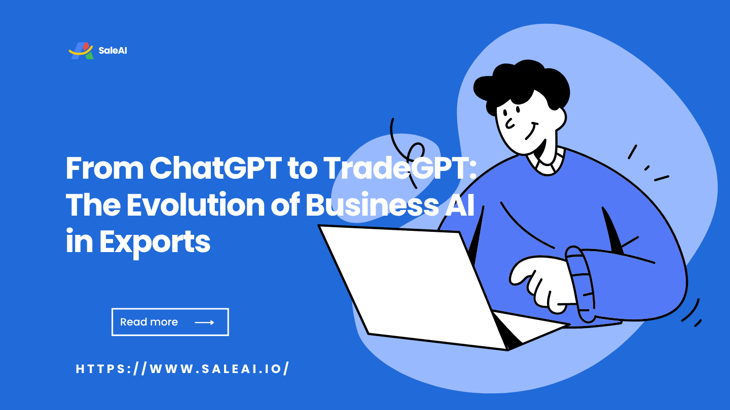 Do ChatGPT ao TradeGPT: A evolução da IA empresarial nas exportações