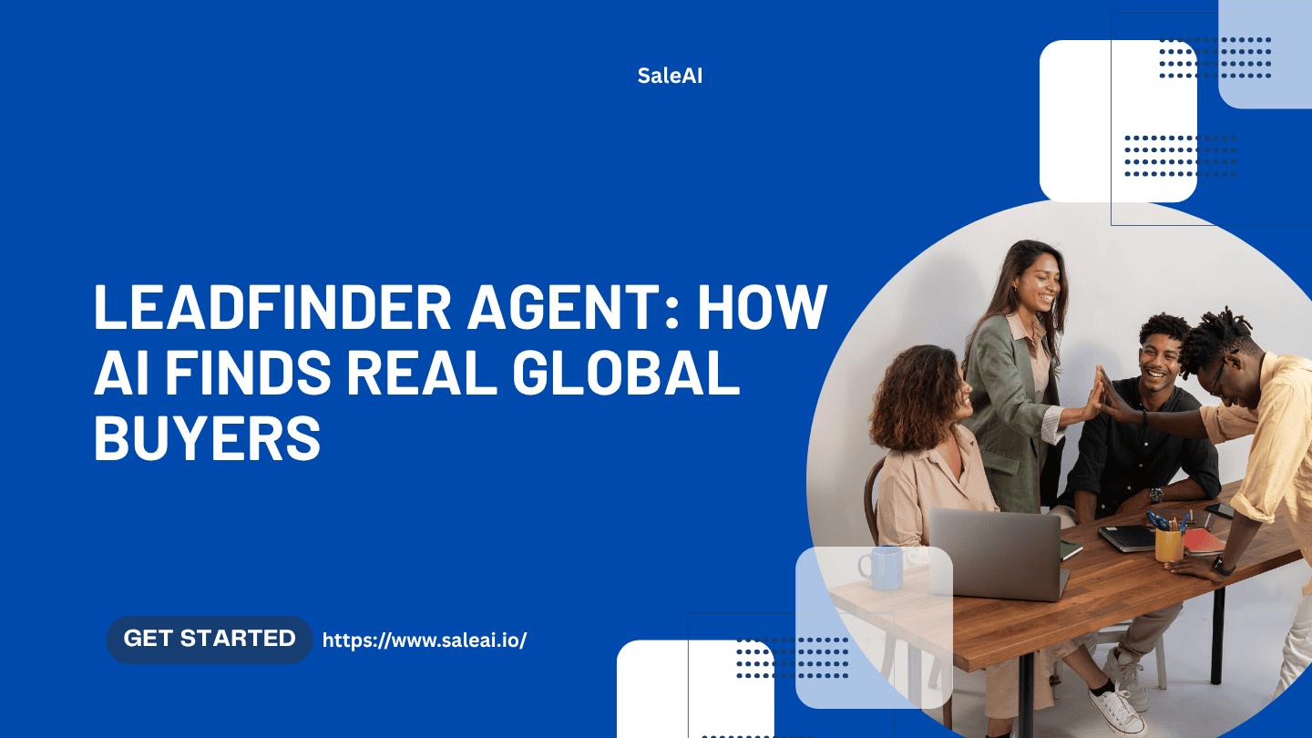 Agente LeadFinder: Como a IA Encontra Compradores Reais Globais